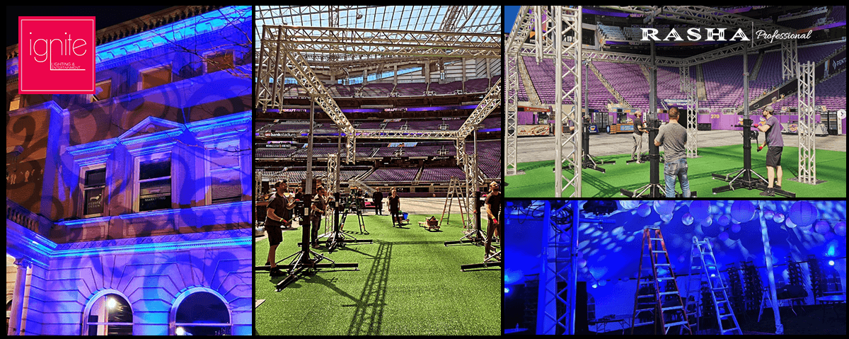Ignite Lighting & Events x Rasha Professional