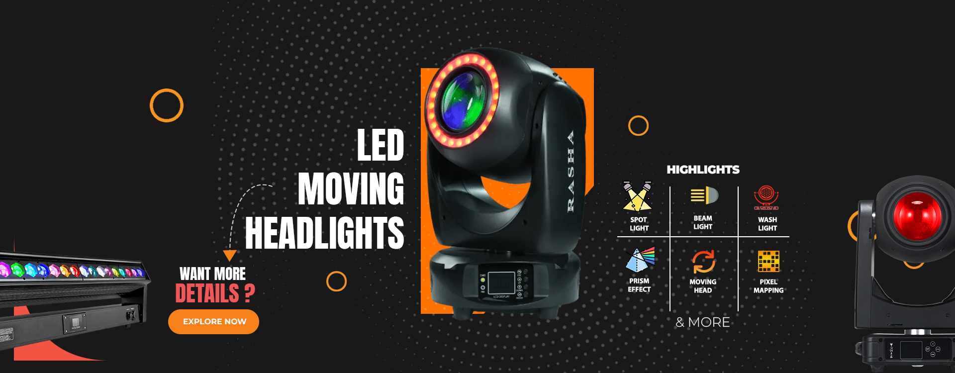 Led Moving Head Light