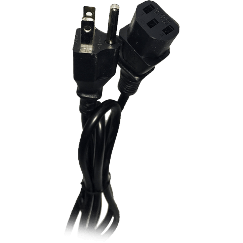Edison To IEC Power Cable - 4' - Rasha Professional